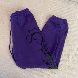 I.AM.GIA purple sweatpants size large. Fits like M/L